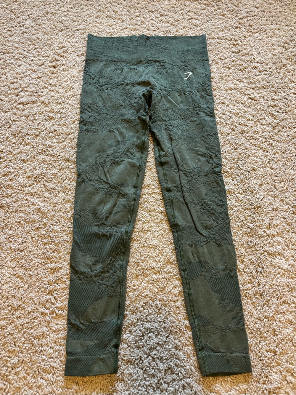 Gymshark Women’s Seamless High-Waist Jeggings - Dark Green